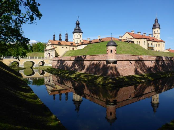 Niasvizh palace in Belarus